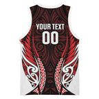 Counties Manukau 2026 Rugby Custom Basketball Jersey NZ Maori Silver Fern