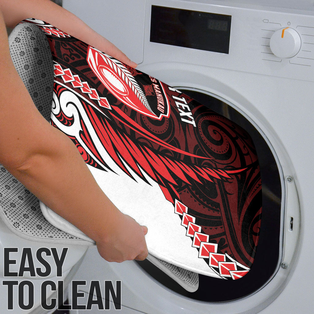 Counties Manukau 2026 Rugby Custom Bathroom Set NZ Maori Silver Fern