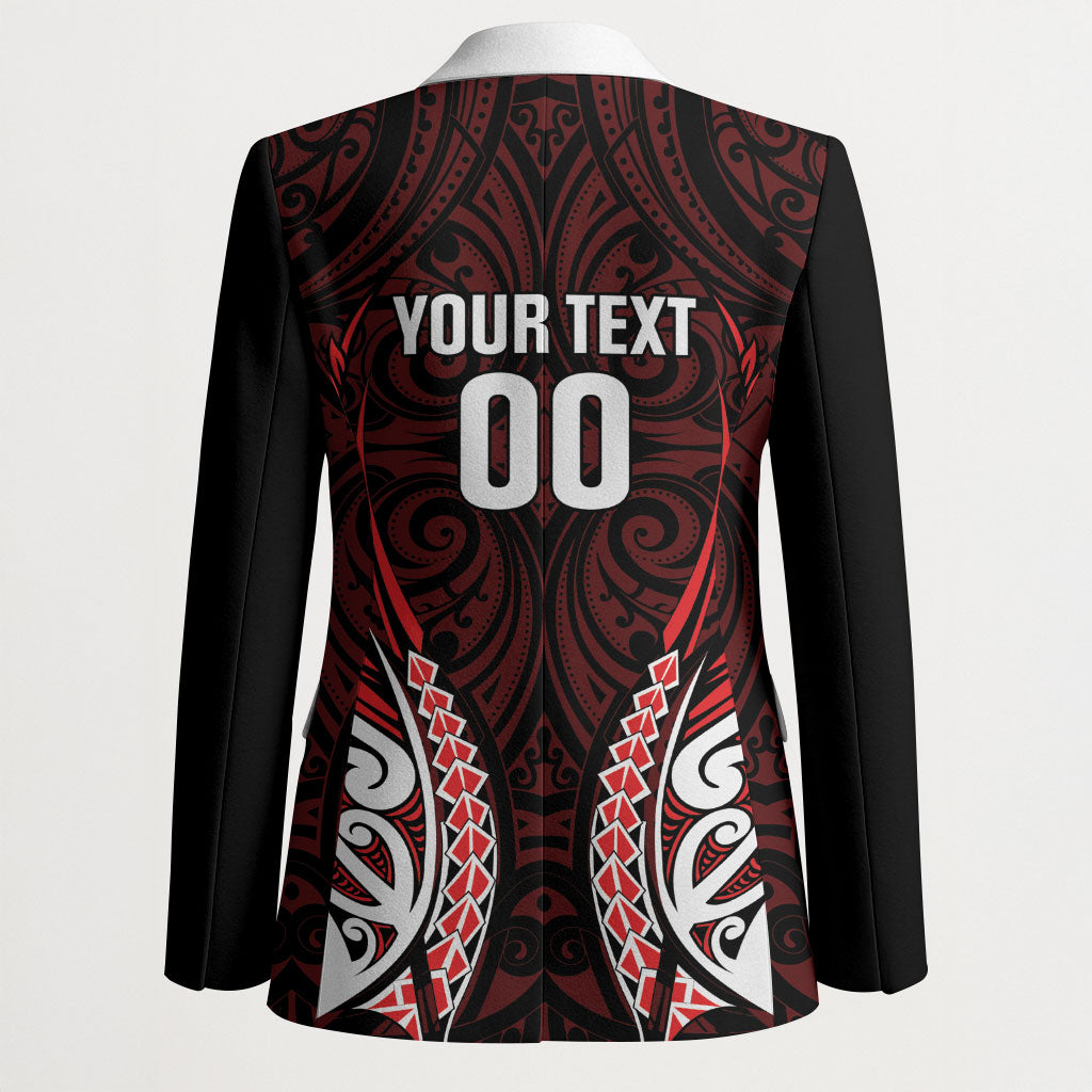 Counties Manukau 2026 Rugby Custom Blazer NZ Maori Silver Fern