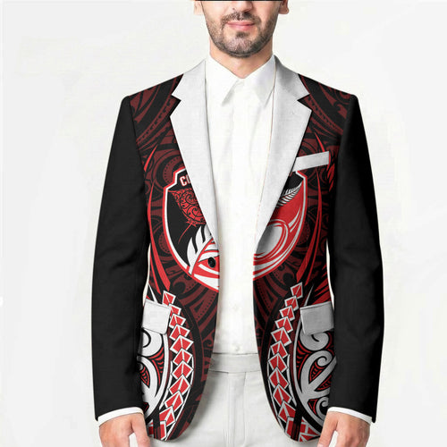 Counties Manukau 2026 Rugby Custom Blazer NZ Maori Silver Fern