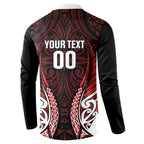 Counties Manukau 2026 Rugby Custom Button Sweatshirt NZ Maori Silver Fern
