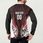 Counties Manukau 2026 Rugby Custom Button Sweatshirt NZ Maori Silver Fern