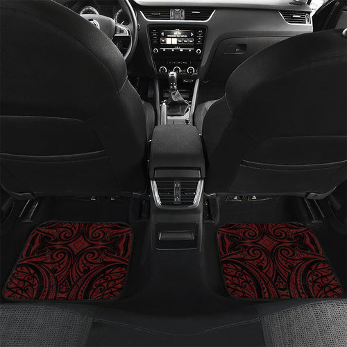 Counties Manukau 2026 Rugby Custom Car Mats NZ Maori Silver Fern
