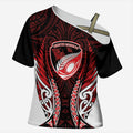 Counties Manukau 2026 Rugby Custom Cross Shoulder Shirt NZ Maori Silver Fern