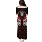 Counties Manukau 2026 Rugby Custom Family Matching Puletasi and Hawaiian Shirt NZ Maori Silver Fern