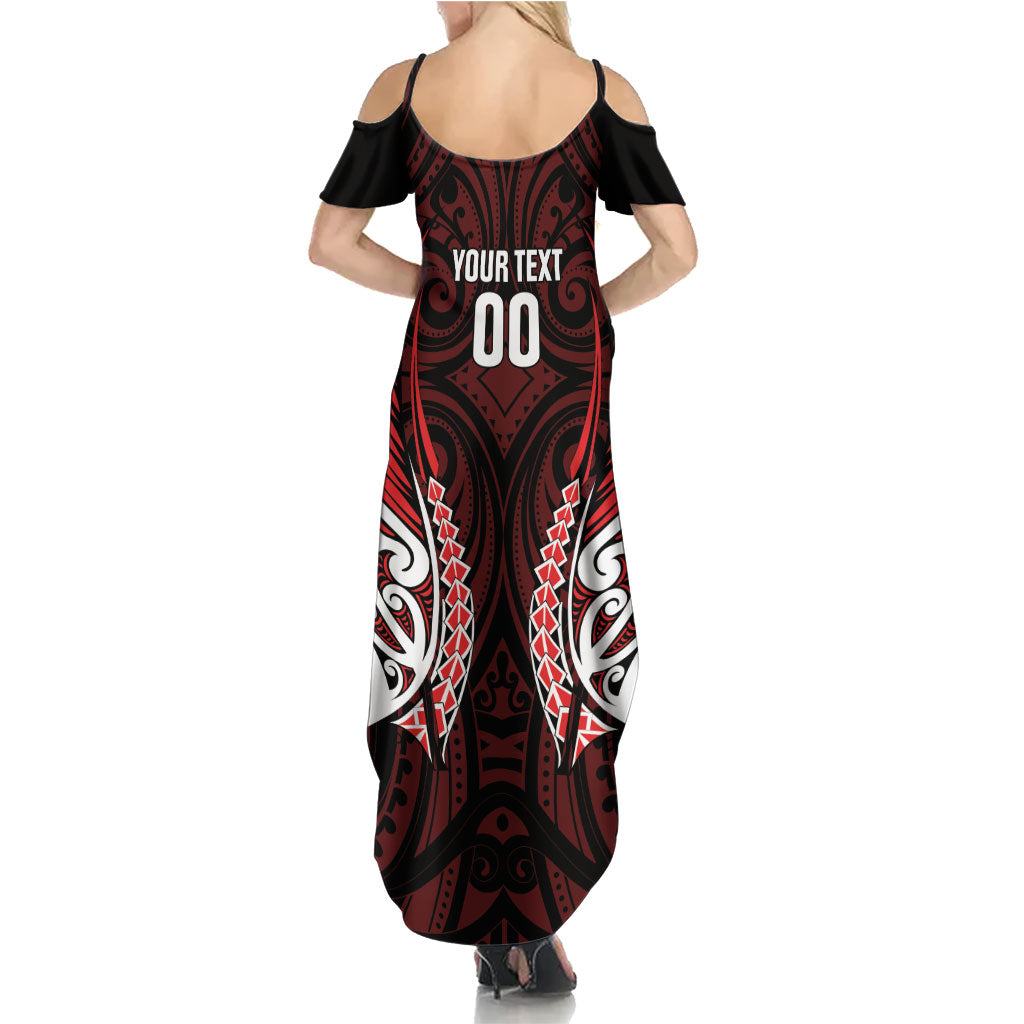 Counties Manukau 2026 Rugby Custom Family Matching Summer Maxi Dress and Hawaiian Shirt NZ Maori Silver Fern