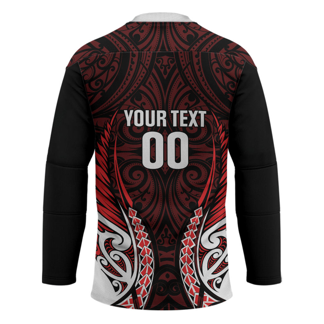 Counties Manukau 2026 Rugby Custom Hockey Jersey NZ Maori Silver Fern