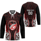 Counties Manukau 2026 Rugby Custom Hockey Jersey NZ Maori Silver Fern