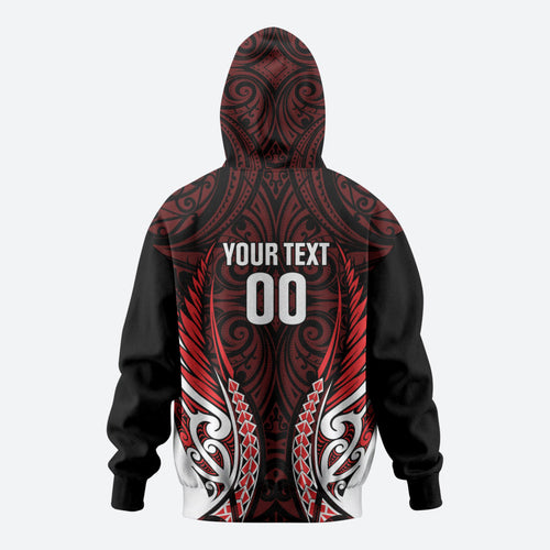 Counties Manukau 2026 Rugby Custom Hoodie NZ Maori Silver Fern
