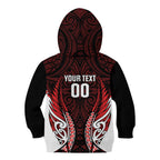 Counties Manukau 2026 Rugby Custom Kid Hoodie NZ Maori Silver Fern