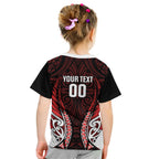 Counties Manukau 2026 Rugby Custom Kid T Shirt NZ Maori Silver Fern