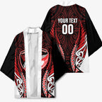 Counties Manukau 2026 Rugby Custom Kimono NZ Maori Silver Fern