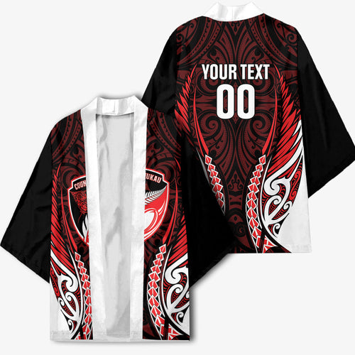 Counties Manukau 2026 Rugby Custom Kimono NZ Maori Silver Fern