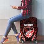 Counties Manukau 2026 Rugby Custom Luggage Cover NZ Maori Silver Fern