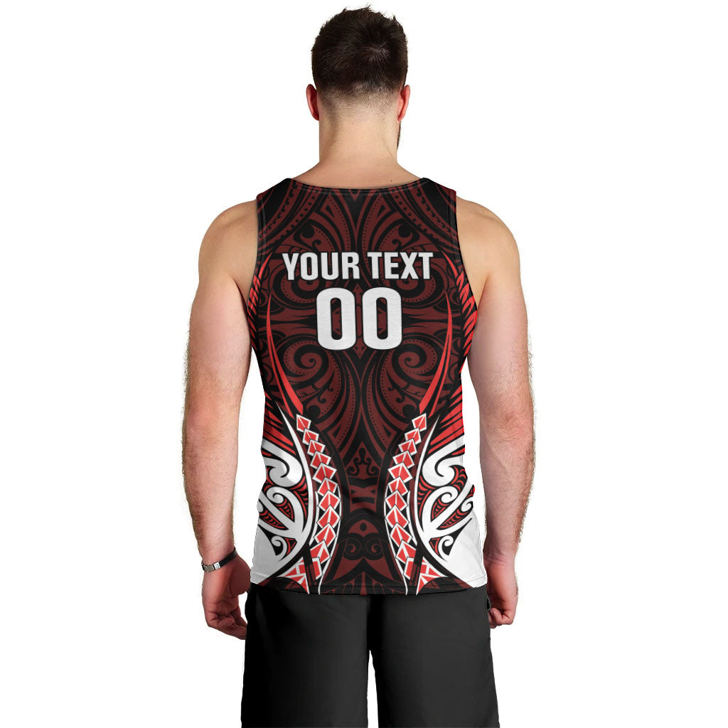 Counties Manukau 2026 Rugby Custom Men Tank Top NZ Maori Silver Fern