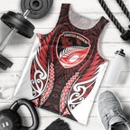 Counties Manukau 2026 Rugby Custom Men Tank Top NZ Maori Silver Fern