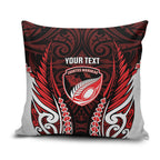 Counties Manukau 2026 Rugby Custom Pillow Cover NZ Maori Silver Fern