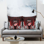 Counties Manukau 2026 Rugby Custom Pillow Cover NZ Maori Silver Fern