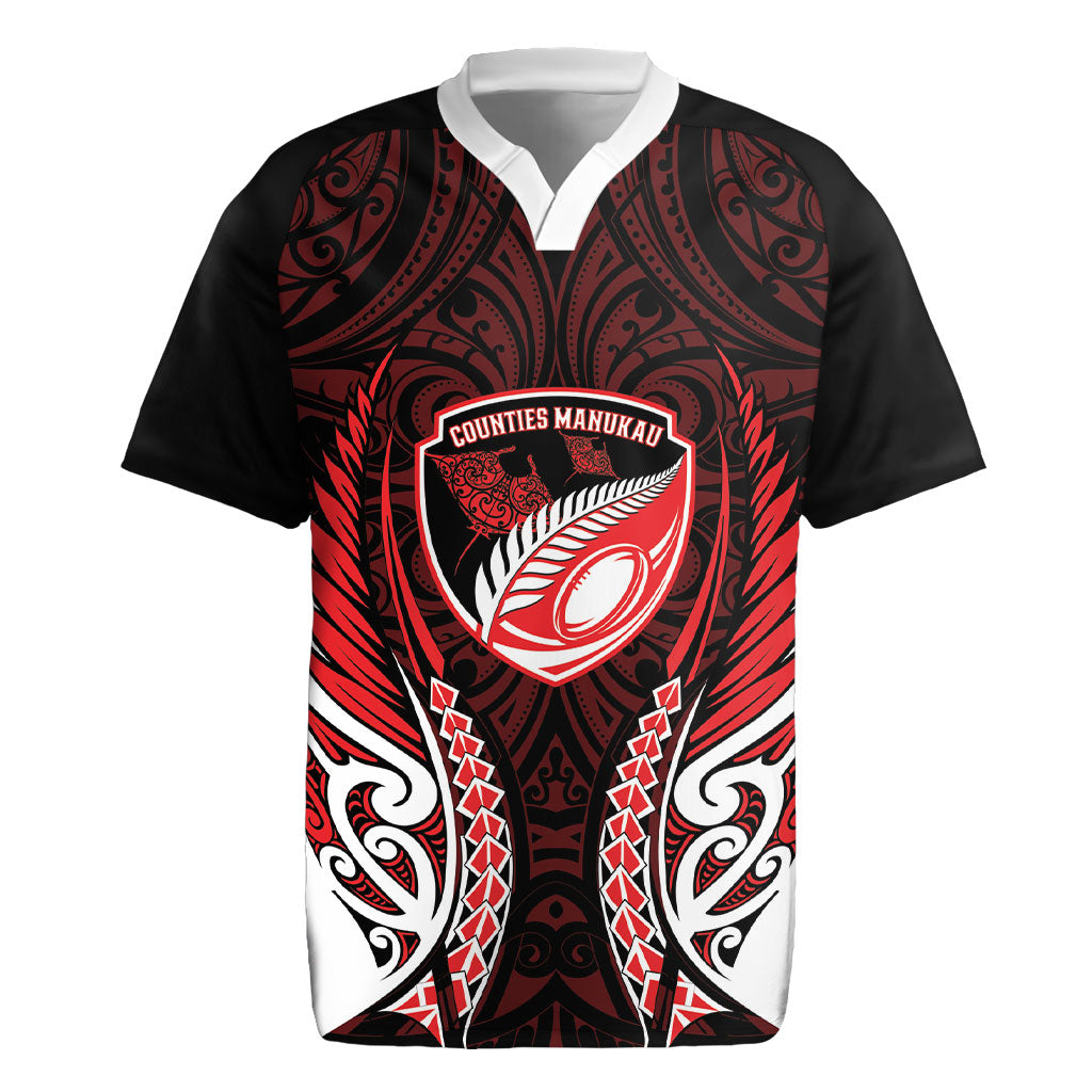 Counties Manukau 2026 Rugby Custom Rugby Jersey NZ Maori Silver Fern