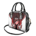 Counties Manukau 2026 Rugby Custom Shoulder Handbag NZ Maori Silver Fern