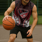 Counties Manukau 2026 Rugby Custom Sleeveless Hoodie NZ Maori Silver Fern