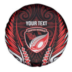 Counties Manukau 2026 Rugby Custom Spare Tire Cover NZ Maori Silver Fern