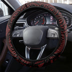 Counties Manukau 2026 Rugby Steering Wheel Cover NZ Maori Silver Fern