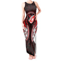 Counties Manukau 2026 Rugby Custom Tank Maxi Dress NZ Maori Silver Fern