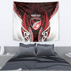 Counties Manukau 2026 Rugby Custom Tapestry NZ Maori Silver Fern