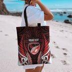 Counties Manukau 2026 Rugby Custom Tote Bag NZ Maori Silver Fern