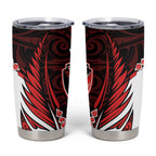 Counties Manukau 2026 Rugby Custom Tumbler Cup NZ Maori Silver Fern