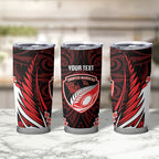 Counties Manukau 2026 Rugby Custom Tumbler Cup NZ Maori Silver Fern