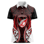 Counties Manukau 2026 Rugby Custom Women Polo Shirt NZ Maori Silver Fern