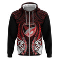 Counties Manukau 2026 Rugby Custom Zip Hoodie NZ Maori Silver Fern