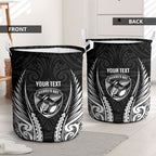 Hawke's Bay 2026 Rugby Custom Laundry Basket NZ Maori Silver Fern