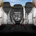 Hawke's Bay 2026 Rugby Custom Back Car Seat Cover NZ Maori Silver Fern