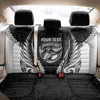 Hawke's Bay 2026 Rugby Custom Back Car Seat Cover NZ Maori Silver Fern