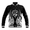 Hawke's Bay 2026 Rugby Custom Baseball Jacket NZ Maori Silver Fern