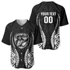 Hawke's Bay 2026 Rugby Custom Baseball Jersey NZ Maori Silver Fern