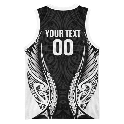 Hawke's Bay 2026 Rugby Custom Basketball Jersey NZ Maori Silver Fern