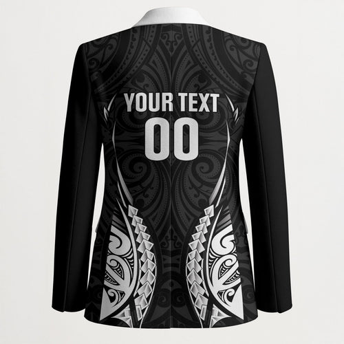 Hawke's Bay 2026 Rugby Custom Blazer NZ Maori Silver Fern