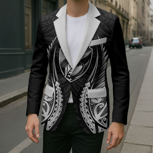 Hawke's Bay 2026 Rugby Custom Blazer NZ Maori Silver Fern