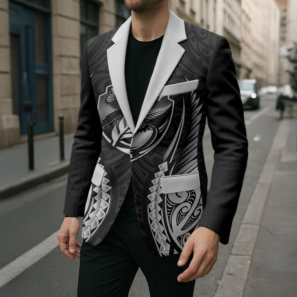Hawke's Bay 2026 Rugby Custom Blazer NZ Maori Silver Fern