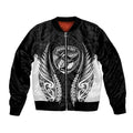 Hawke's Bay 2026 Rugby Custom Bomber Jacket NZ Maori Silver Fern