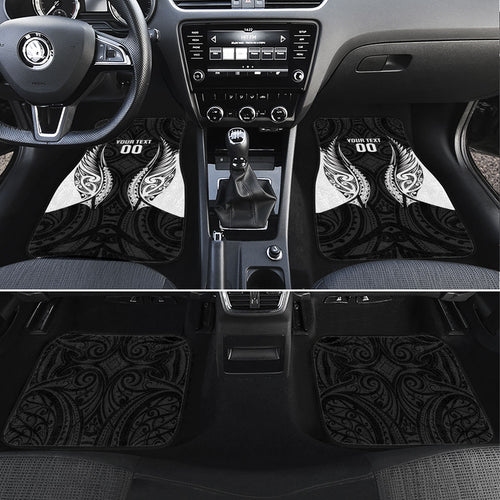 Hawke's Bay 2026 Rugby Custom Car Mats NZ Maori Silver Fern