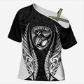 Hawke's Bay 2026 Rugby Custom Cross Shoulder Shirt NZ Maori Silver Fern