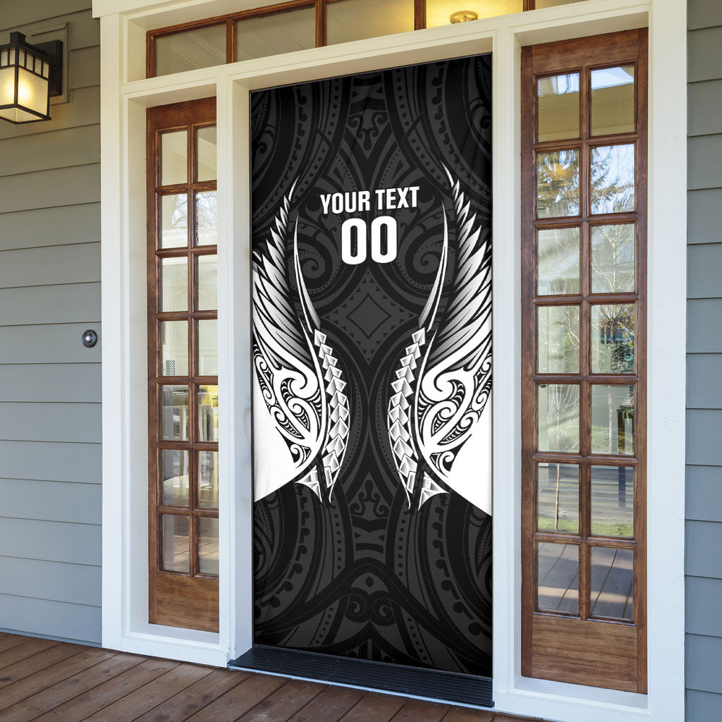 Hawke's Bay 2026 Rugby Custom Door Cover NZ Maori Silver Fern