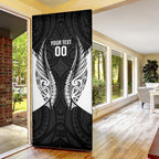 Hawke's Bay 2026 Rugby Custom Door Cover NZ Maori Silver Fern