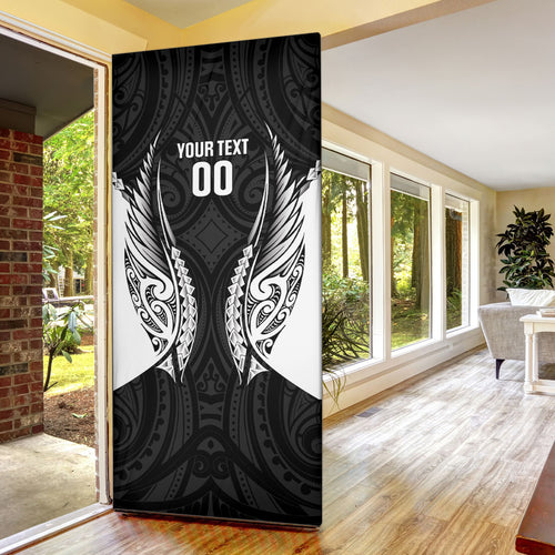 Hawke's Bay 2026 Rugby Custom Door Cover NZ Maori Silver Fern
