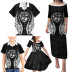 Hawke's Bay 2026 Rugby Custom Family Matching Puletasi and Hawaiian Shirt NZ Maori Silver Fern